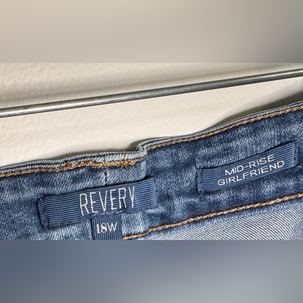 Revelry Light Blue Distressed Skinny Jeans - Picture 4 of 5
